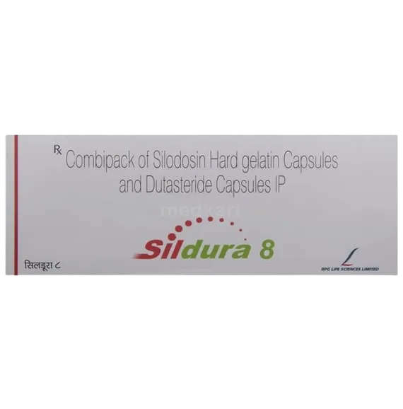 sildura 8/0.5mg tablet 10's